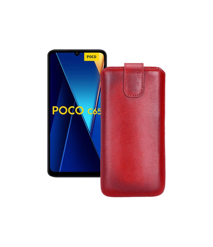 Витяжка зі шкіри для телефону Xiaomi Poco C65