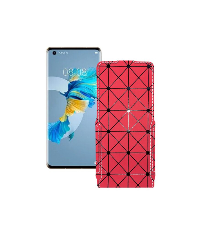 Чохол-флип з екошкіри для телефону Huawei Mate 40e