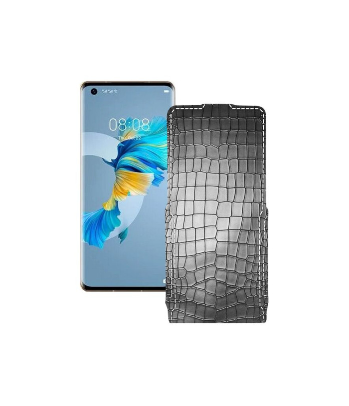 Чохол-флип з екошкіри для телефону Huawei Mate 40e