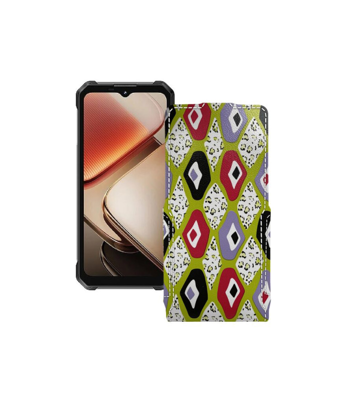 Чохол-флип з екошкіри для телефону Oukitel WP53