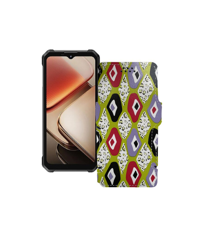 Чохол-книжка з екошкіри для телефону Oukitel WP53
