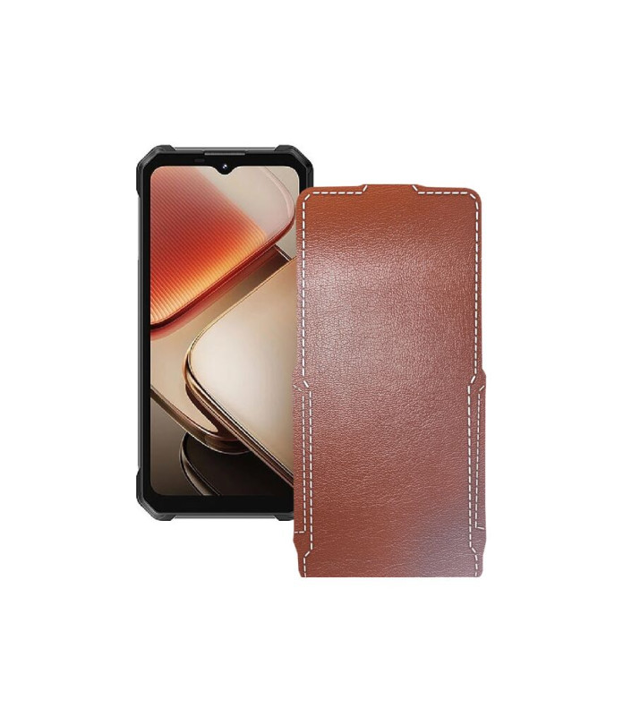 Чохол-флип з екошкіри для телефону Oukitel WP53