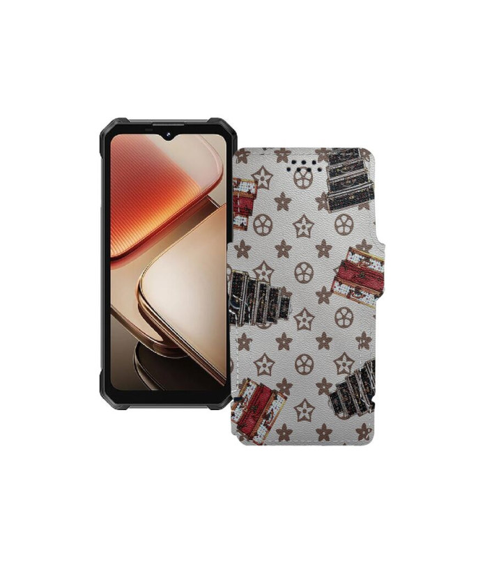 Чохол-книжка з екошкіри для телефону Oukitel WP53