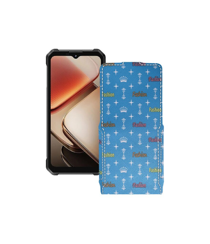 Чохол-флип з екошкіри для телефону Oukitel WP53