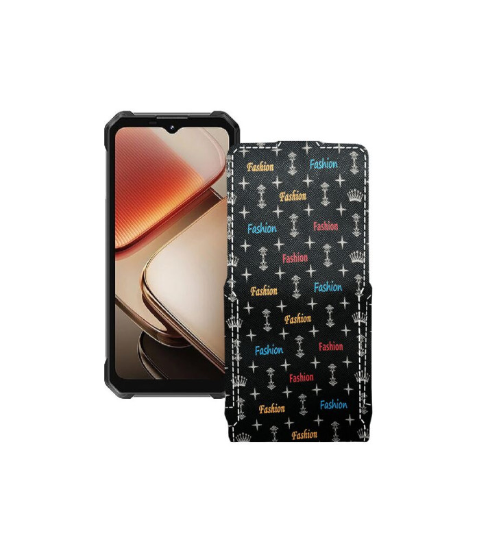 Чохол-флип з екошкіри для телефону Oukitel WP53