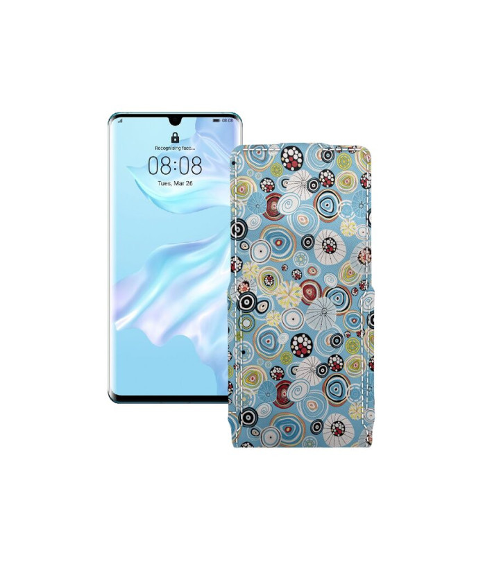 Чохол-флип з екошкіри для телефону Huawei p30 Pro new edition