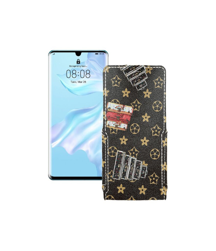 Чохол-флип з екошкіри для телефону Huawei p30 Pro new edition