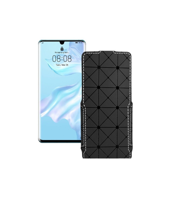 Чохол-флип з екошкіри для телефону Huawei p30 Pro new edition