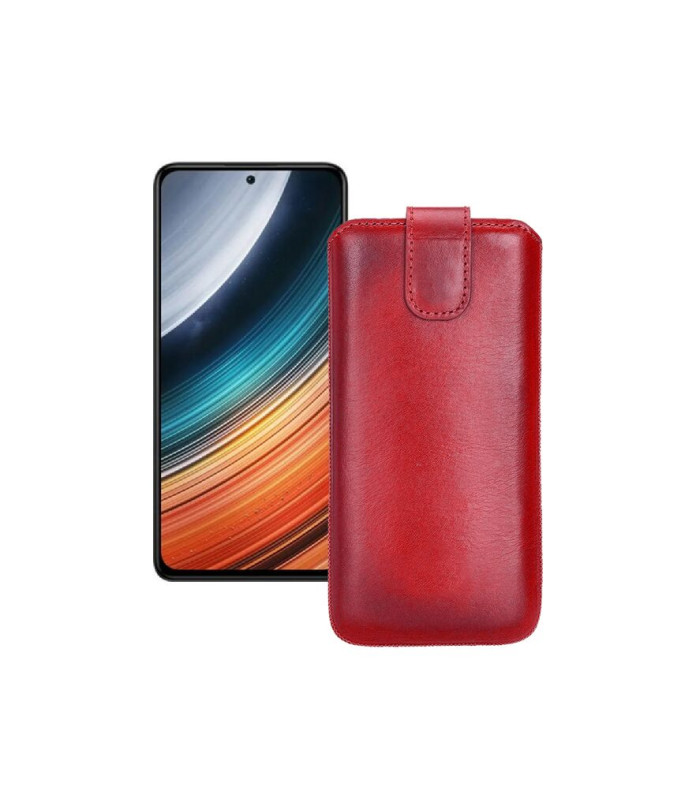 Витяжка з екошкіри для телефону Xiaomi Redmi K40s