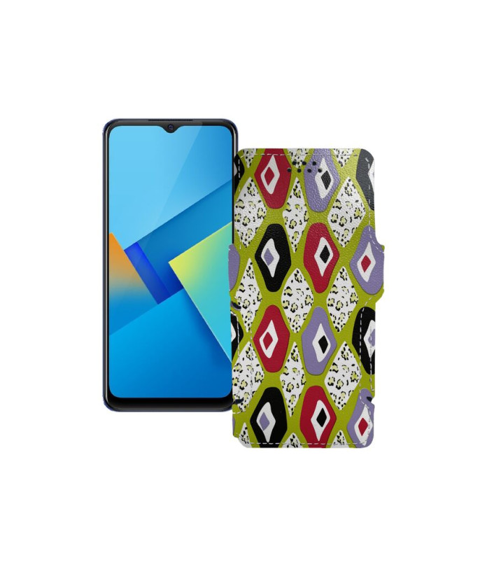 Чохол-книжка з екошкіри для телефону Vivo Y21e