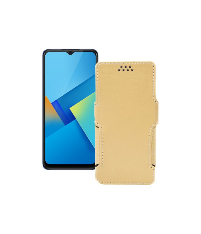 Чохол-книжка з екошкіри для телефону Vivo Y21e