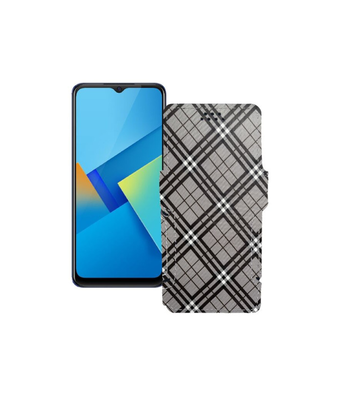Чохол-книжка з екошкіри для телефону Vivo Y21e