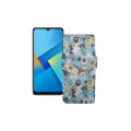 Чохол-книжка з екошкіри для телефону Vivo Y21e