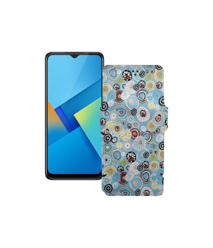 Чохол-книжка з екошкіри для телефону Vivo Y21e
