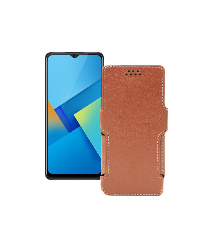 Чохол-книжка з екошкіри для телефону Vivo Y21e