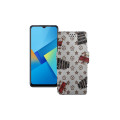 Чохол-книжка з екошкіри для телефону Vivo Y21e