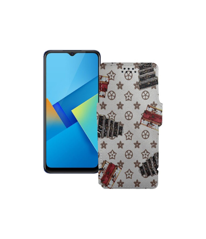 Чохол-книжка з екошкіри для телефону Vivo Y21e