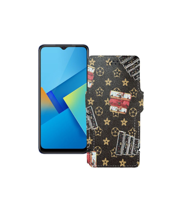 Чохол-книжка з екошкіри для телефону Vivo Y21e