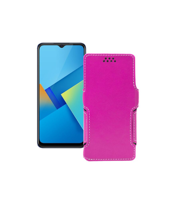 Чохол-книжка з екошкіри для телефону Vivo Y21e