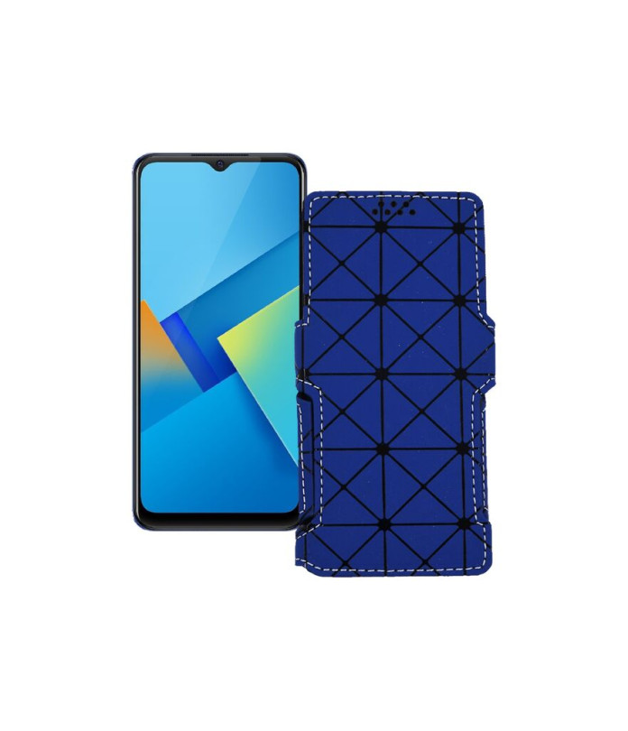 Чохол-книжка з екошкіри для телефону Vivo Y21e
