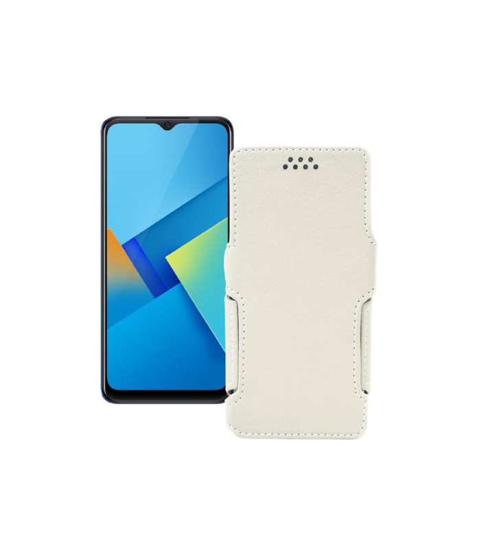 Чохол-книжка з екошкіри для телефону Vivo Y21e