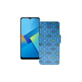 Чохол-книжка з екошкіри для телефону Vivo Y21e
