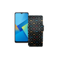 Чохол-книжка з екошкіри для телефону Vivo Y21e