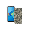 Чохол-книжка з екошкіри для телефону Vivo Y21e