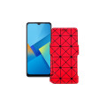 Чохол-книжка з екошкіри для телефону Vivo Y21e
