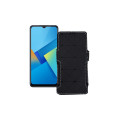 Чохол-книжка з екошкіри для телефону Vivo Y21e