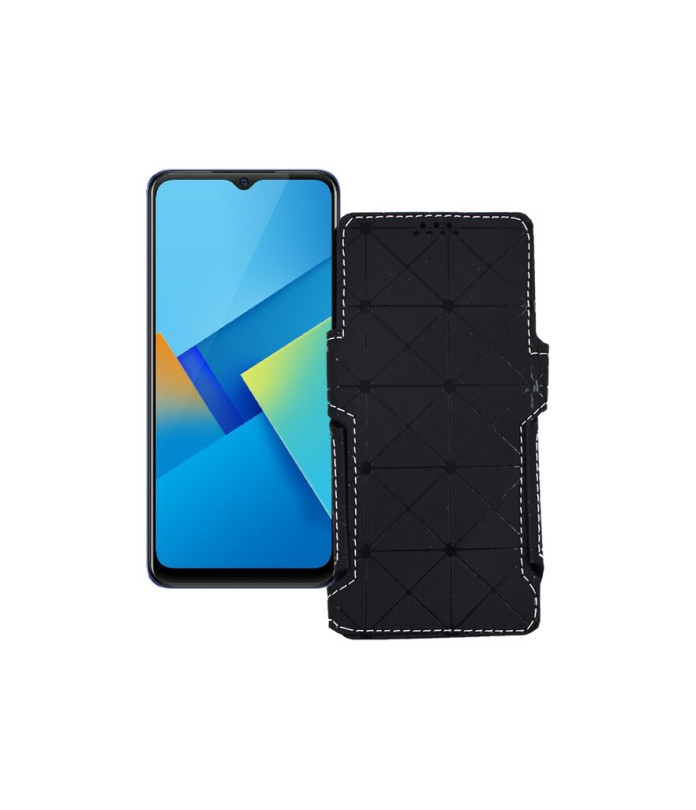 Чохол-книжка з екошкіри для телефону Vivo Y21e