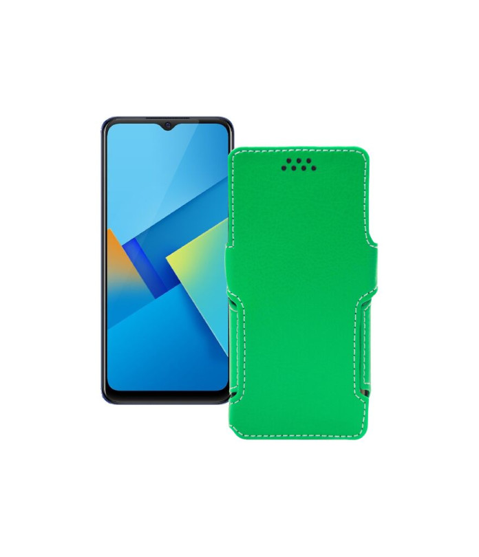 Чохол-книжка з екошкіри для телефону Vivo Y21e