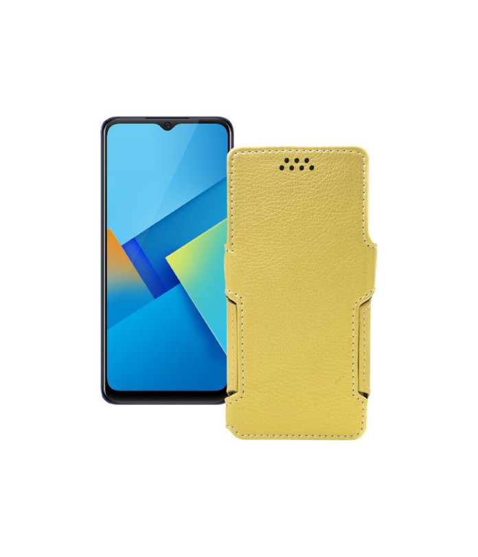 Чохол-книжка з екошкіри для телефону Vivo Y21e