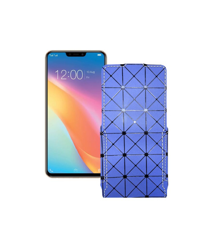 Чохол-флип з екошкіри для телефону Vivo Y81