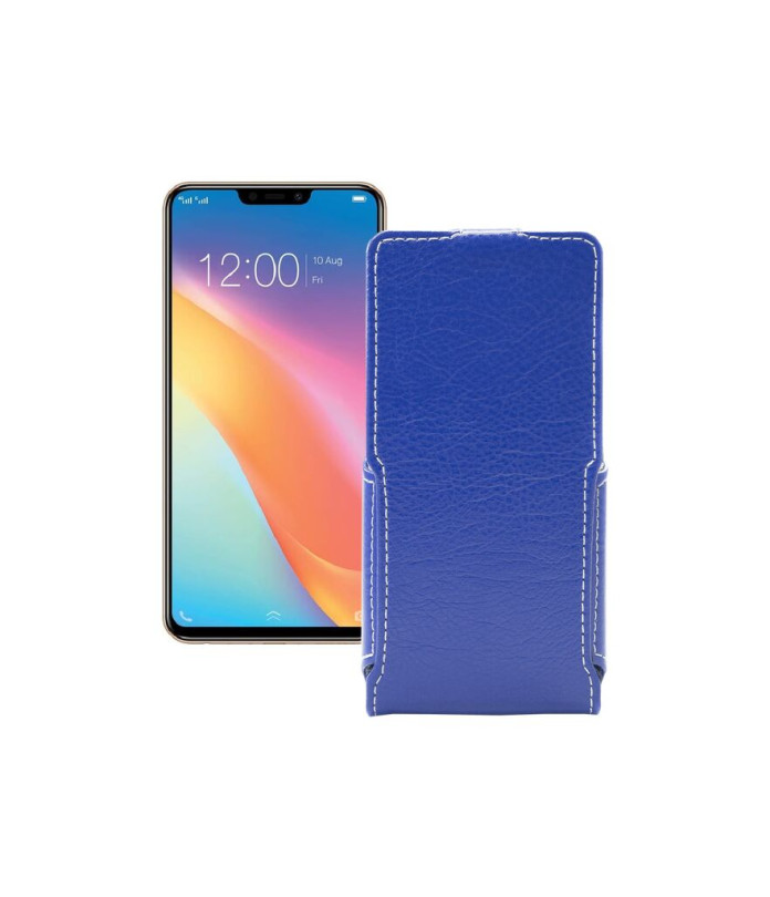 Чохол-флип з екошкіри для телефону Vivo Y81