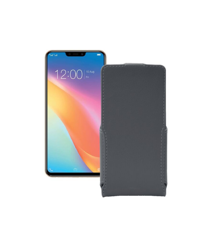 Чохол-флип з екошкіри для телефону Vivo Y81