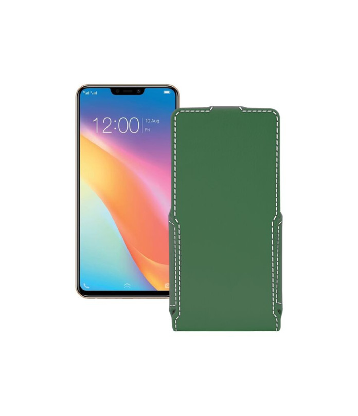 Чохол-флип з екошкіри для телефону Vivo Y81