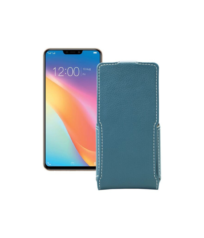Чохол-флип з екошкіри для телефону Vivo Y81