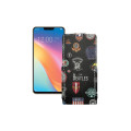 Чохол-флип з екошкіри для телефону Vivo Y81