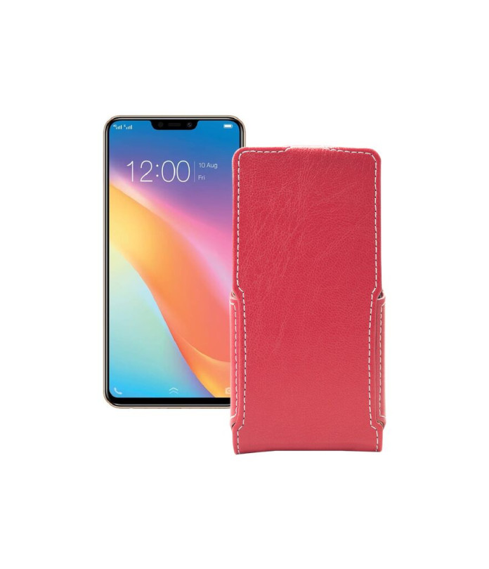 Чохол-флип з екошкіри для телефону Vivo Y81