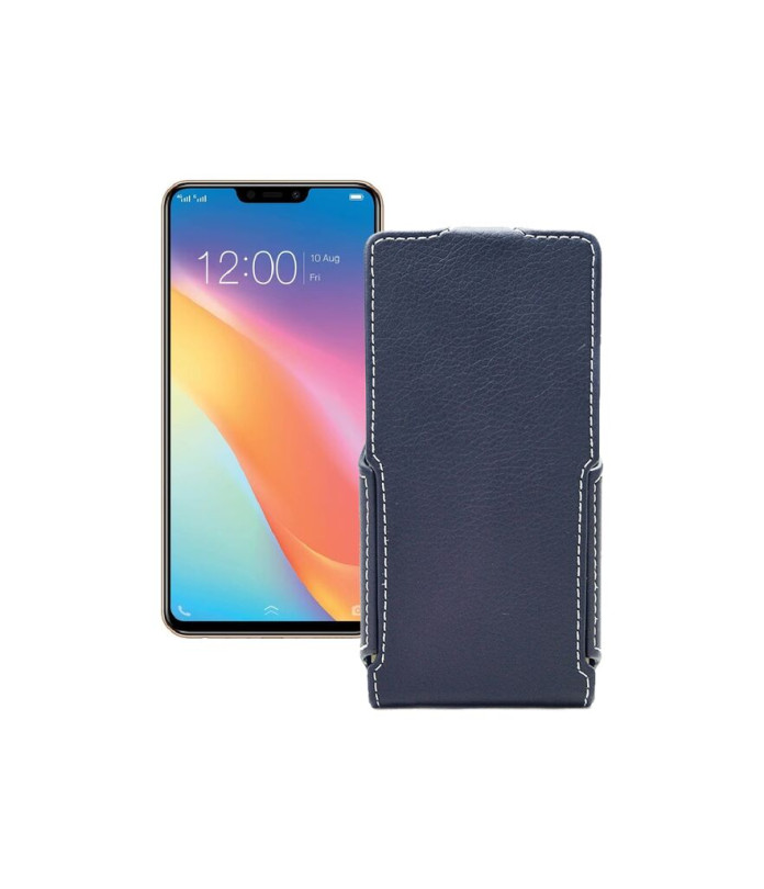 Чохол-флип з екошкіри для телефону Vivo Y81