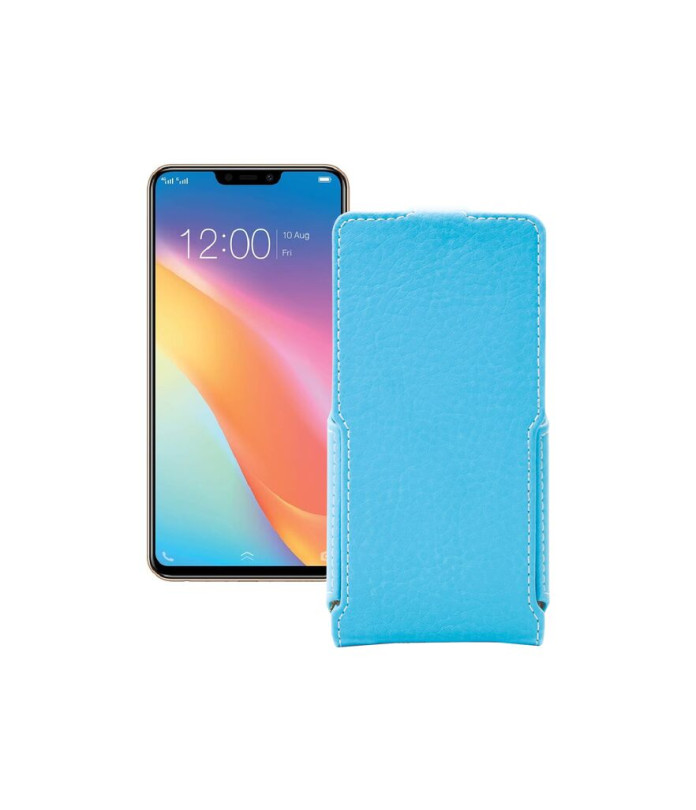 Чохол-флип з екошкіри для телефону Vivo Y81