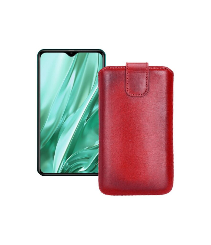 Витяжка з екошкіри для телефону Leagoo S11