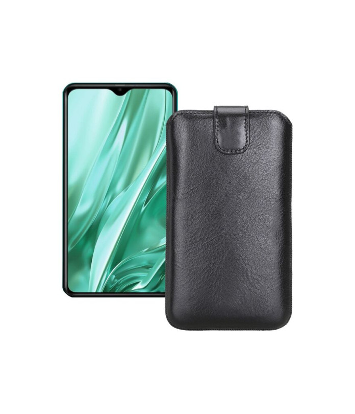 Витяжка з екошкіри для телефону Leagoo S11
