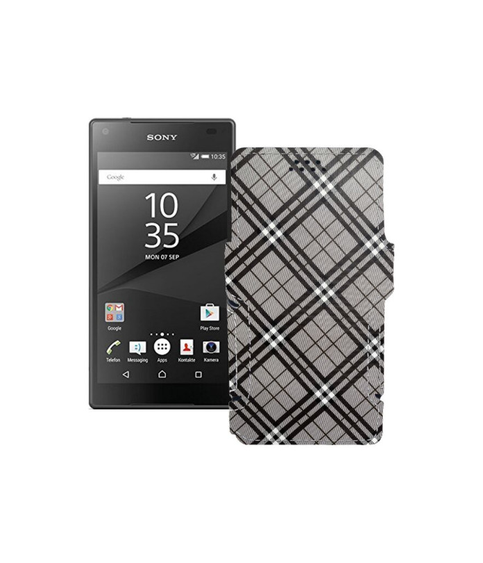 Чохол-книжка з екошкіри для телефону Sony Xperia Z5 Compact