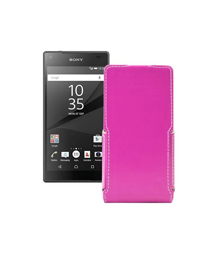 Чохол-флип з екошкіри для телефону Sony Xperia Z5 Compact