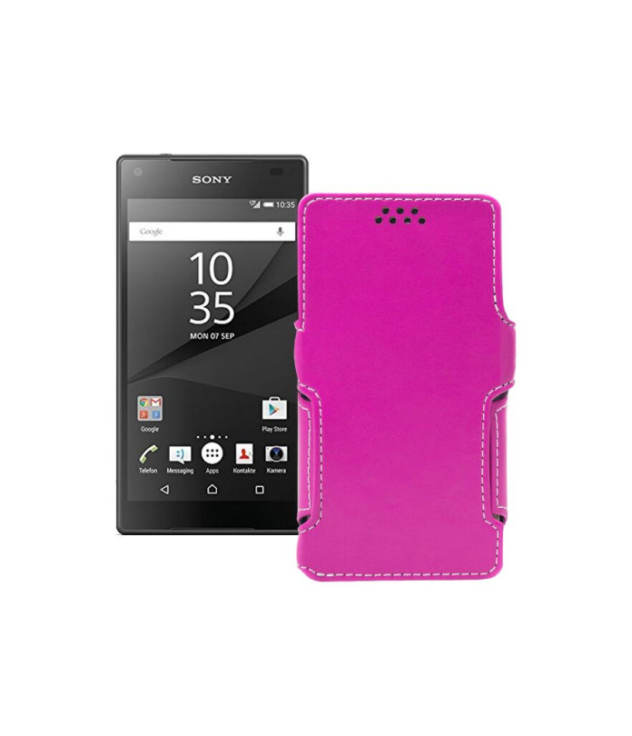 Чохол-книжка з екошкіри для телефону Sony Xperia Z5 Compact