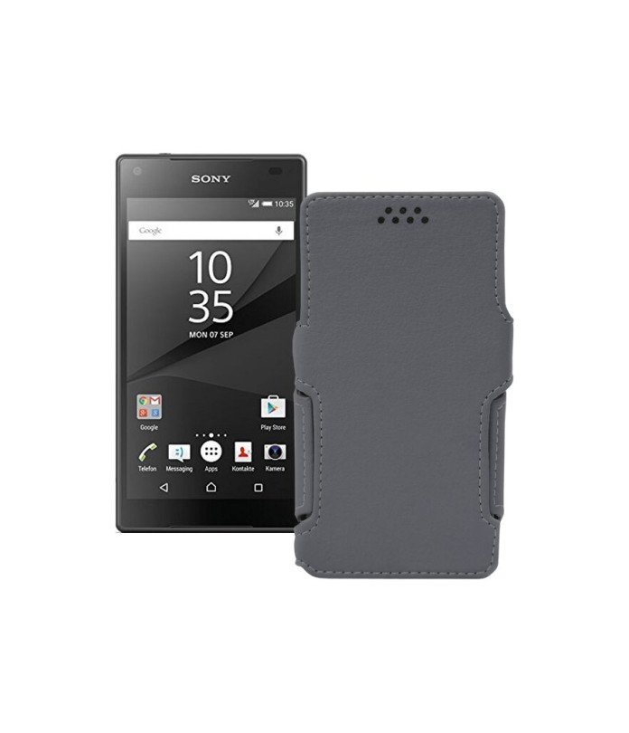 Чохол-книжка з екошкіри для телефону Sony Xperia Z5 Compact