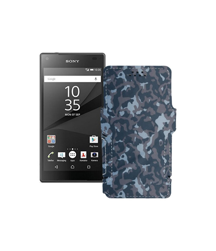 Чохол-книжка з екошкіри для телефону Sony Xperia Z5 Compact