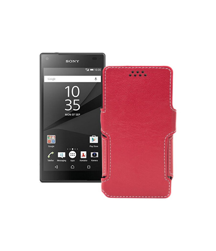 Чохол-книжка з екошкіри для телефону Sony Xperia Z5 Compact